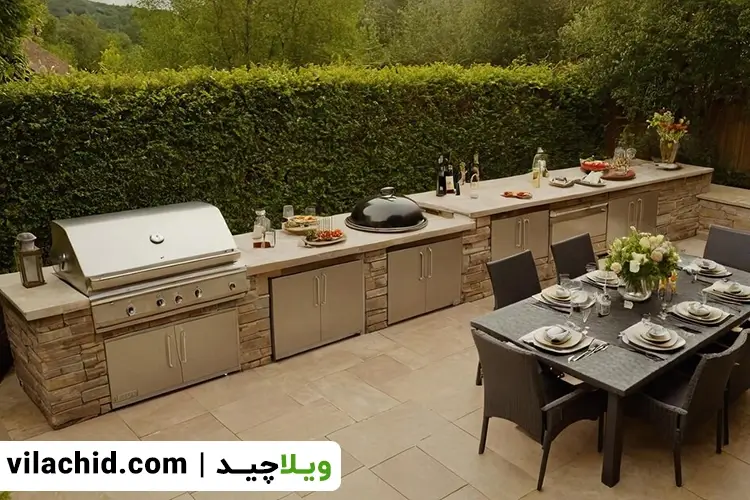 آشپزخانه فضای باز شماره دو