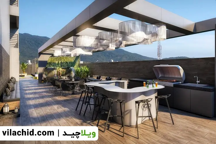آشپزخانه فضای باز شماره چهار