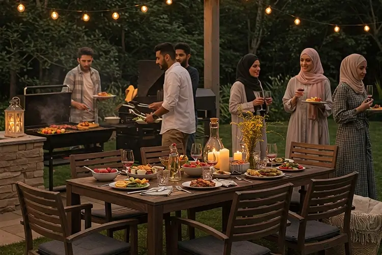 چطور فضای باز خانه ‌تان را برای یک مهمانی عالی آماده کنید؟